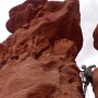 Stemming is the name of the game for the majority of the short climb.
