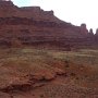 View southeast toward the main Fisher Towers.
