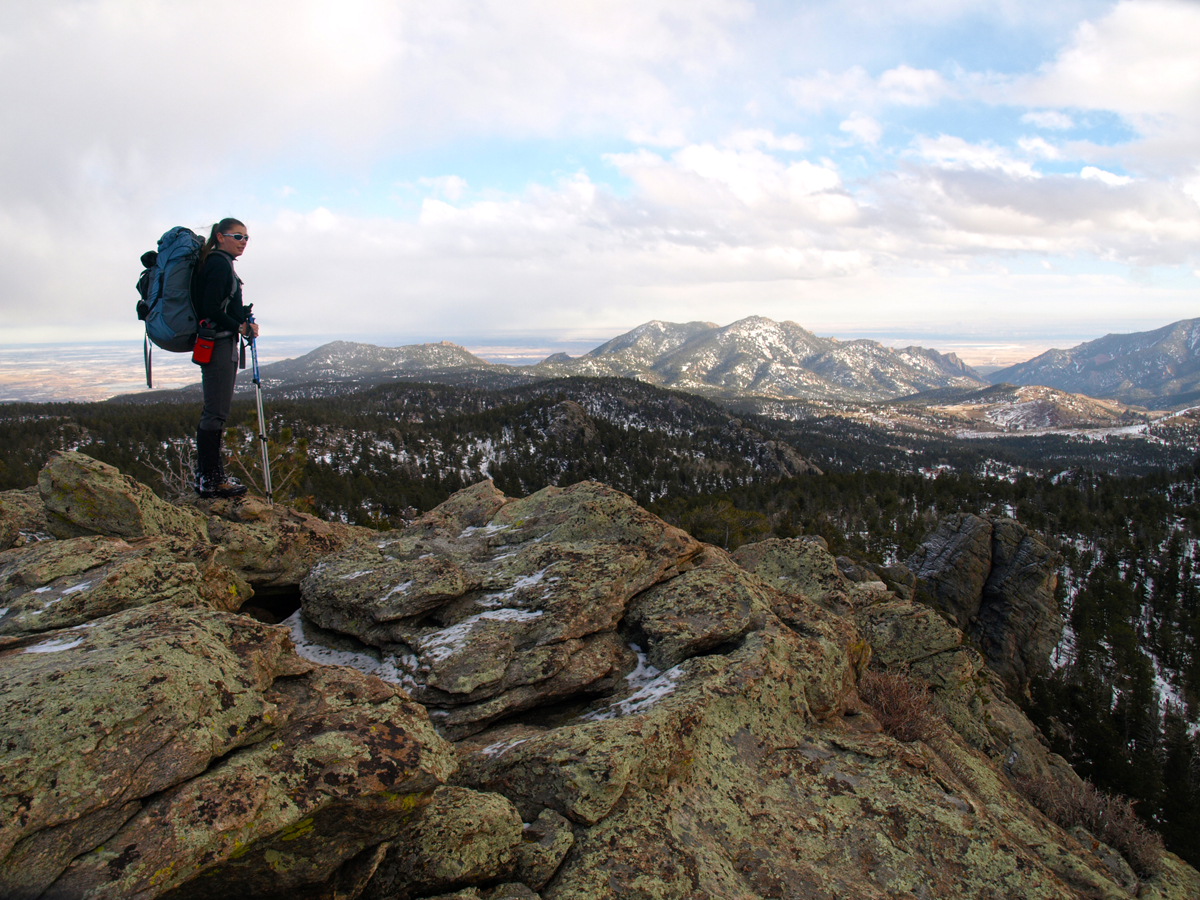 Me on Twin Peaks in Boulder County
