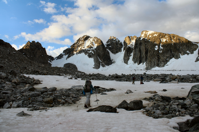 SE finger of Dinwoody Glacier